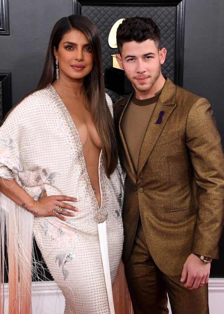 Priyanka Chopra and Nick Jonas beautiful Images at Grammy 2020 ~ Live