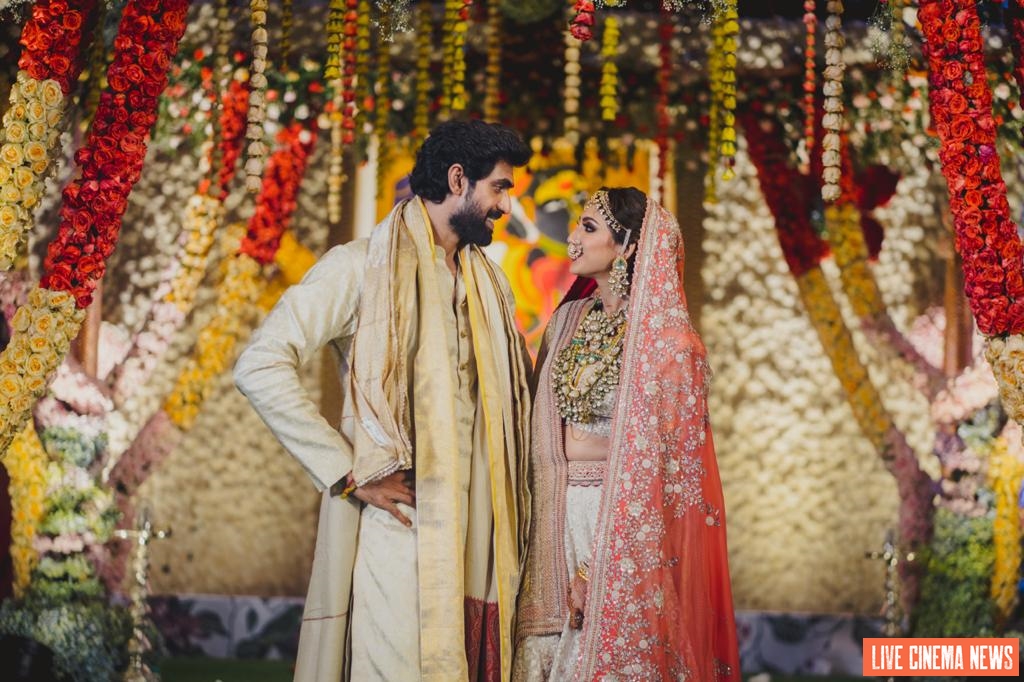 Actor Rana Daggubati And Miheeka Bajaj - Wedding Photos