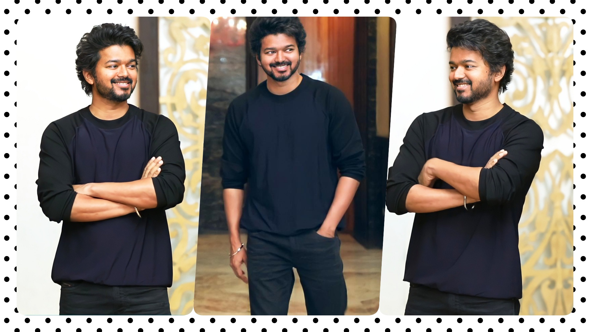 vijay in black tshirt