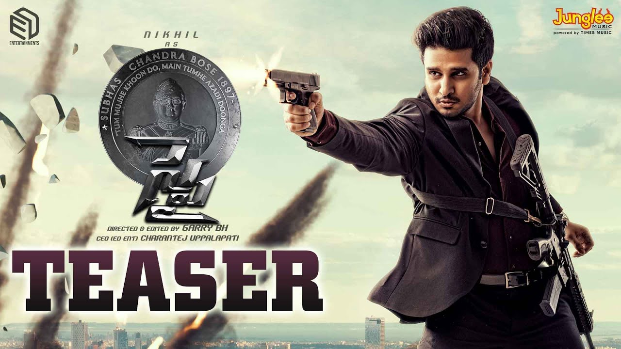 SPY Teaser Telugu Nikhil Siddharth Live Cinema News